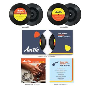 Double Sleeve - Mini Record Magnets
