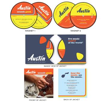 Double Sleeve - 2-Sided Record Label Magnets